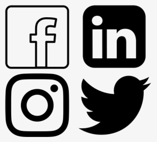 Facebook Twitter Instagram Linkedin Logo Png, Transparent Png, Free Download