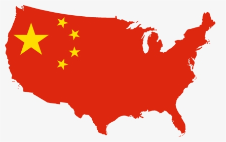 Flag Map Of Usa China - Death Penalty States, HD Png Download, Free Download