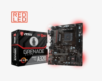 Msi A320m Grenade Am4 Amd, HD Png Download, Free Download