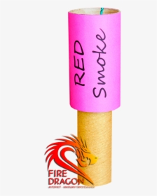 Red Smoke Png Download - Cylinder, Transparent Png, Free Download