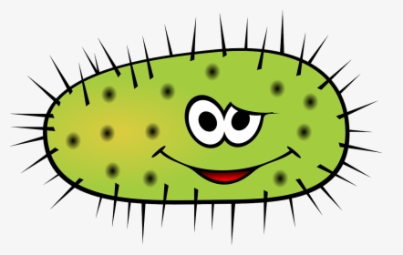 Spiky Bacteria Cartoon - Transparent Background Germs Clipart, HD Png Download, Free Download