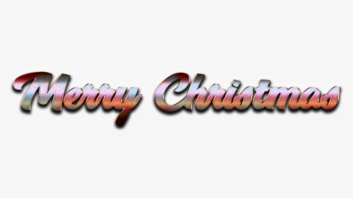 Merry Christmas Word Art Png Hd - Graphic Design, Transparent Png, Free Download