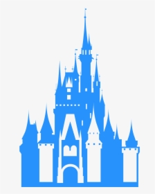 Silhouette Free Disney Castle Vector, HD Png Download, Free Download