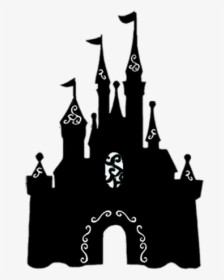 Sleeping Beauty Castle Cinderella Castle Silhouette - Transparent Disney Castle Silhouette Png, Png Download, Free Download