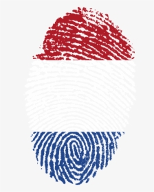 Netherlands Flag Fingerprint Free Picture - Challenges Of Digital India, HD Png Download, Free Download