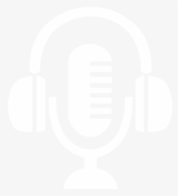 Podcast Icon White Png, Transparent Png, Free Download