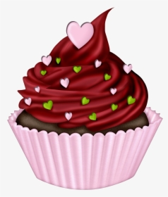Transparent Transparent Background Cupcake Clipart, HD Png Download, Free Download