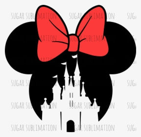 Disney - Castle - Mickey- Minnie - Sublimation Transfer - Disney Mickey Mouse Castle, HD Png Download, Free Download