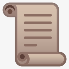 Scroll Icon - Scroll Emoji Png, Transparent Png, Free Download