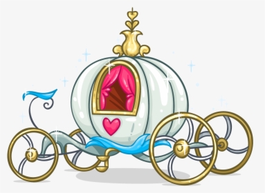Cinderella Castle Silhouette Png For Kids - Cinderella Carriage Png, Transparent Png, Free Download