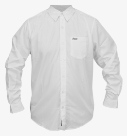 White Bamboo-long Sleeve - White Dress Shirt Png, Transparent Png, Free Download