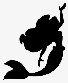 Disney Princess Silhouette Clipart - Under The Sea Silhouette, HD Png Download, Free Download