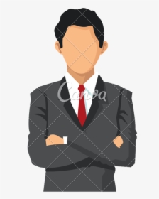 Single Businessman Fashion Icon - Business Man Hd Vector, HD Png Download, Free Download