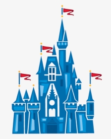 Im Genes De Castillos - Disney World Magic Kingdom Logo, HD Png Download, Free Download