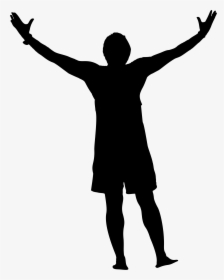 Victory Silhouette Png, Transparent Png, Free Download