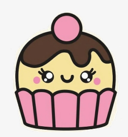 #kawaii #cupcake #cute - Kawaii Cute Cupcake Clipart, HD Png Download, Free Download