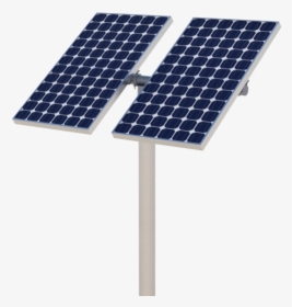 Solar Panel,solar Power,solar Light - Solar Panel On A Pole, HD Png Download, Free Download