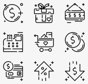 Black Friday - Food Icons Png, Transparent Png, Free Download