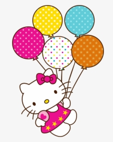 Pin By Tisha Coetzee On Graphics Board - Birthday Hello Kitty Png, Transparent Png, Free Download