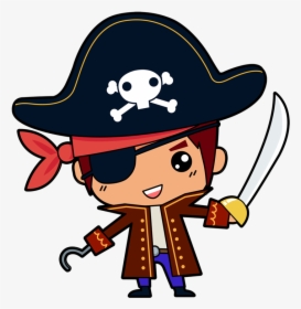 Download This High Resolution Pirate Png Image - Transparent Background Pirate Clipart, Png Download, Free Download