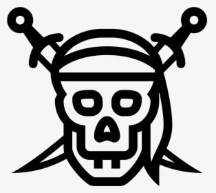 Danger Clipart Pirate - Pirates Of The Caribbean Icon, HD Png Download, Free Download
