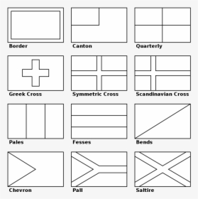 Flag Types Gallery - Flags Of The World Coloring Pages, HD Png Download, Free Download