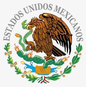 Escudo De Estados Unidos Mexicanos Logo Vector - Escudo De La Bandera De Mexico A Color, HD Png Download, Free Download