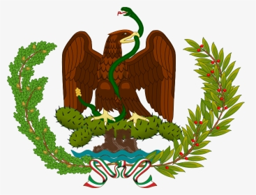 Escudo Nacional De Los Estados Unidos Mexicanos - Bandera Republicana De Mexico, HD Png Download, Free Download