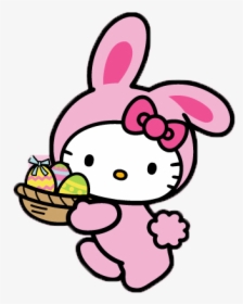 Hellokitty Png Packs Hello Kitty Easter Gif Transparent Png Kindpng