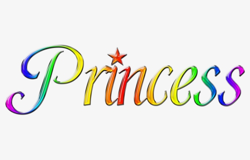 Transparent What Is Clipart In Word - Princess Word Art Png, Png Download, Free Download