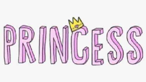 #pink #word #princess #freetoedit  #粉色 #文字 #英文 #公主 - Crown, HD Png Download, Free Download