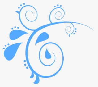 Blue Swirl Png - Blue Swirls Clipart, Transparent Png, Free Download