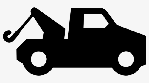 Tow Truck - Tow Truck Silhouette Png, Transparent Png, Free Download