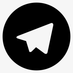 Circle Telegram Icon Png, Transparent Png, Free Download