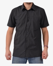 Black Dress Shirt Png Image - Black Shirt Short Png, Transparent Png, Free Download