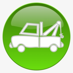 Tow Truck Button Svg Clip Arts - Tow Truck Clip Art, HD Png Download, Free Download