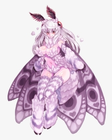 Violet Purple Lilac Fictional Character Mythical Creature - Moth Girl Lamp Meme, HD Png Download, Free Download