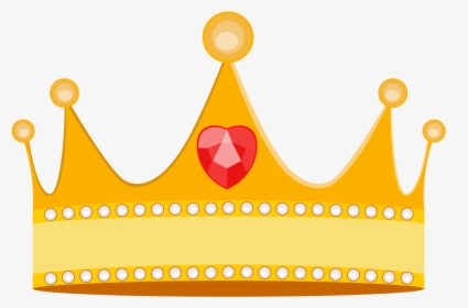 Cartoon Princess Crown Vector Material Png Download - Cartoon Princess Crown Png, Transparent Png, Free Download