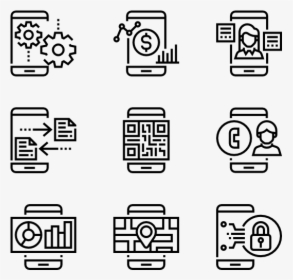 Mobile Application - Computer Icon Vector, HD Png Download, Free Download