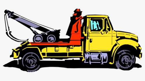 Tow Truck Vector Png, Transparent Png, Free Download