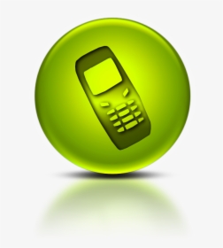 Green Mobile Icon Png, Transparent Png, Free Download