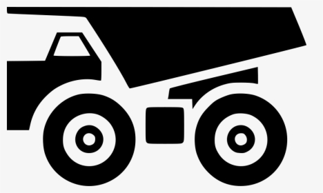 Dump Truck Png - Dump Truck Icon White, Transparent Png, Free Download