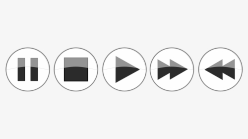 Buttons, Player, Media, Multimedia, Audio, Video, Sign - Png Play Pause Button, Transparent Png, Free Download