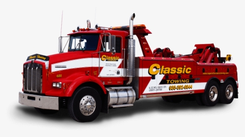 Truck Tow Truck Clipart - Classic Towing Truck, HD Png Download, Free Download