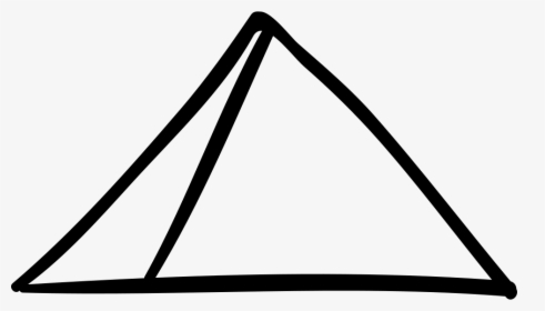 Transparent 3d Pyramid Png - Pyramid Outline, Png Download, Free Download