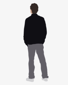 Person Silhouette Png Architectural, Transparent Png, Free Download