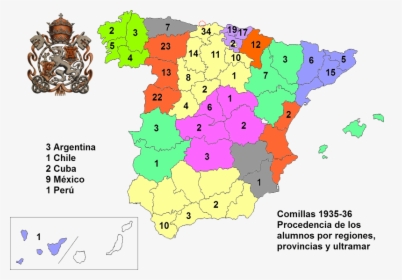 Alumnos Del Seminario Y Universidad Pontificia De Comillas - Most Common Surnames In Spain, HD Png Download, Free Download