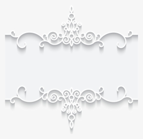 Transparent Lace Clipart Vector - Free Black And White Lace Borders, HD Png Download, Free Download
