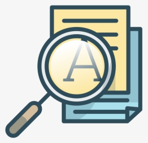 Document Search Icon - Magnifying Glass Icon Document, HD Png Download, Free Download