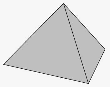 Triangle Rectangle Pyramid - Triangle, HD Png Download, Free Download